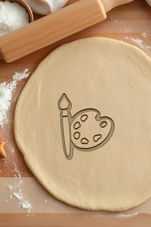 Paint Cookie Cutter, Biscuit Cutter