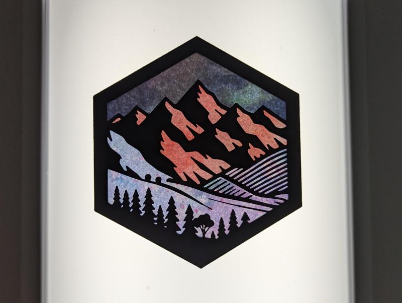 Lowlands Mountain-Range Stencils