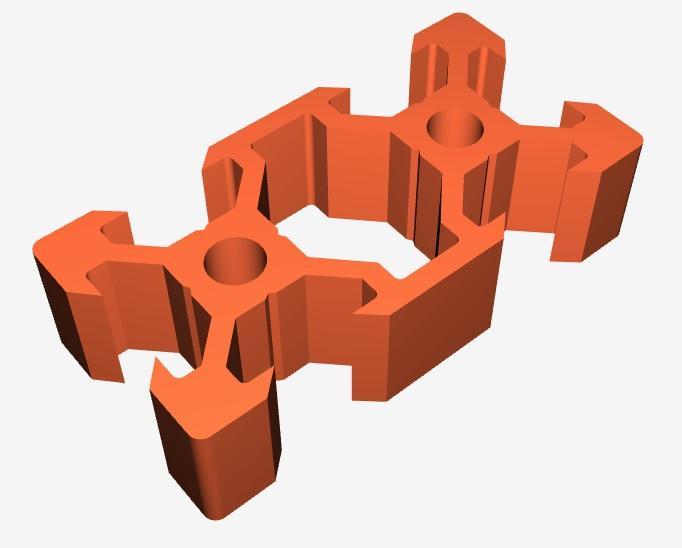 2040 V-Slot Aluminum Profile Extrusion for 3D Printer & CNC Machine