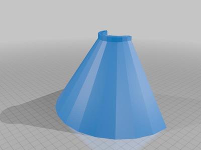 Half downlight