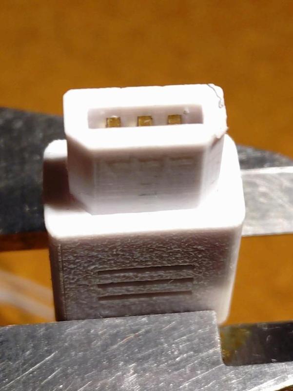 Gameboy DMG Link Cable Plug with USB Pins