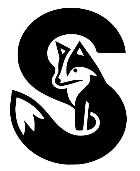Fox alphabet: Letter S (version 3)