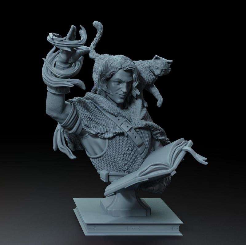 Ixius Grayhand - Bust