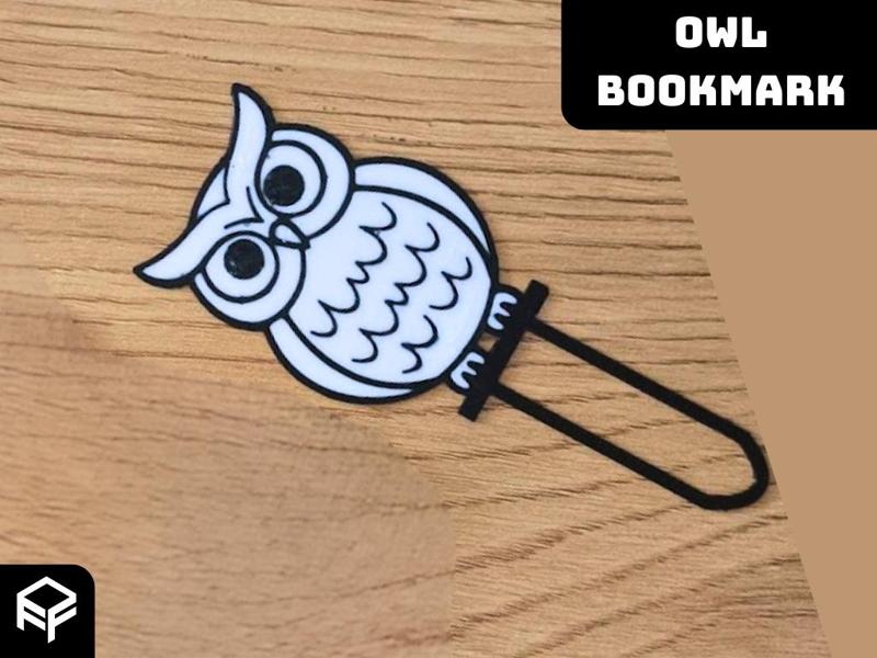 Owl bookmark