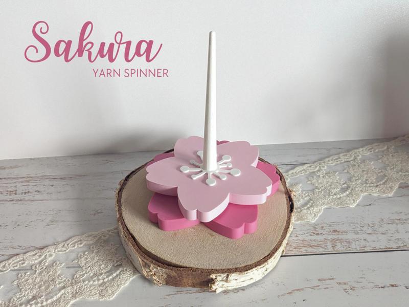 Sakura Yarn Spinner with Bearing