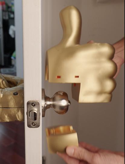 Thumbs Up Door Knob!