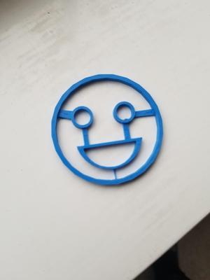 Smiley Face Cookie Cutter