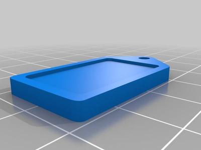 Generic Tag Name Keychain