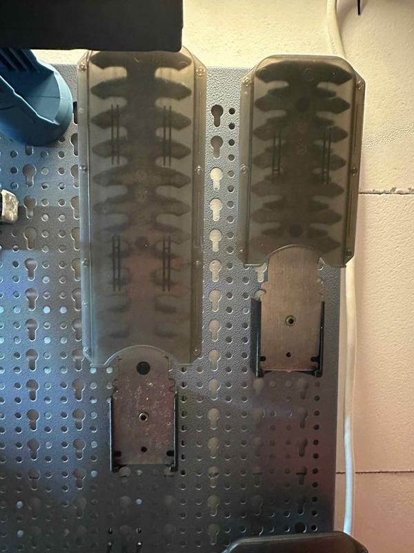 Worx WG801E.9 20V Tool holder Küpper Pegboard