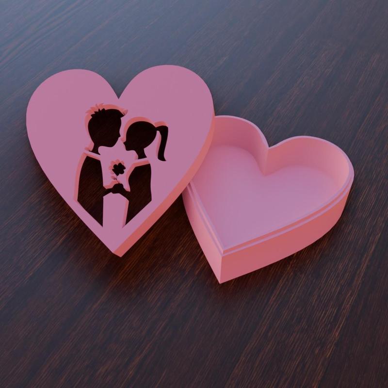 Heart-Shaped Gift Box – Perfect for Small Surprises