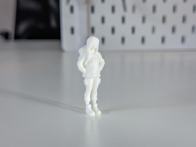 Miniature Girl/Student/Tourist for your Diorama