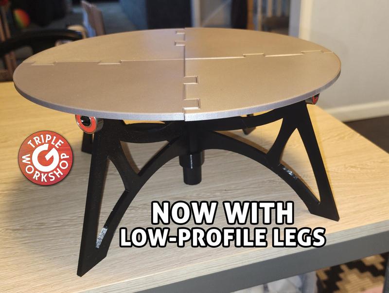 Revolving cake stand for icing & serving 30cm (12 inch) capacity