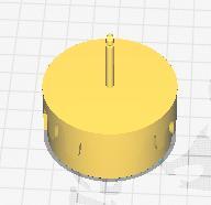 cute cake with candle