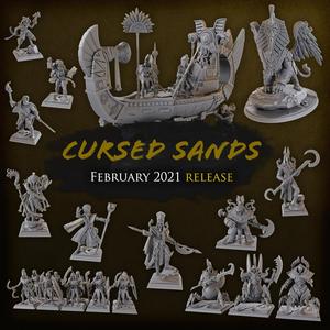 Titan Forge Miniatures - 2021 - February -Cursed Sands