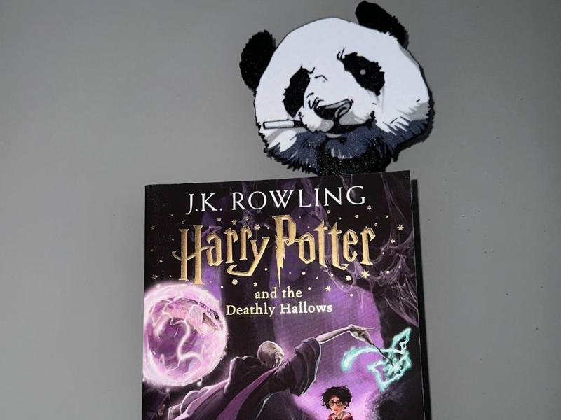 Badass Panda Bookmark