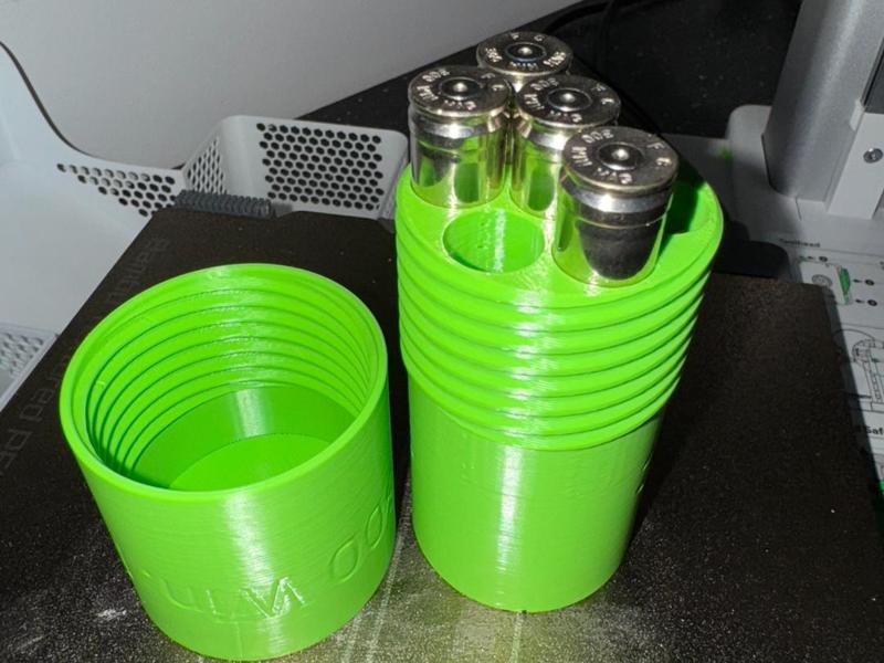 7 round cartridge container 300 win. mag. V2