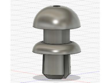 Rear Shelf Clips 208 Peugeot