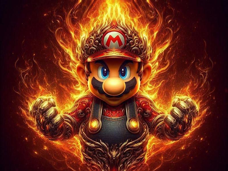Super Mario Hueforge