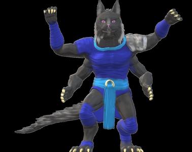 Shadowcat Lynx model