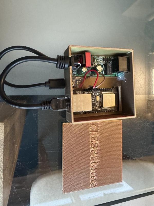 WT32-ETH01 + PEO Enclosure