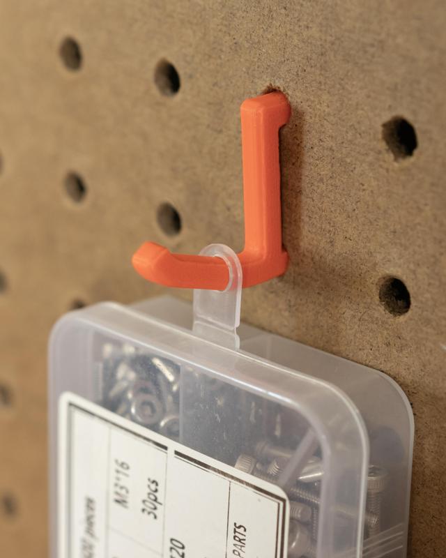 EZPZ Pegboard Hook // 20mm Hook Type B