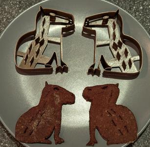 Capybara Cookie Cutter