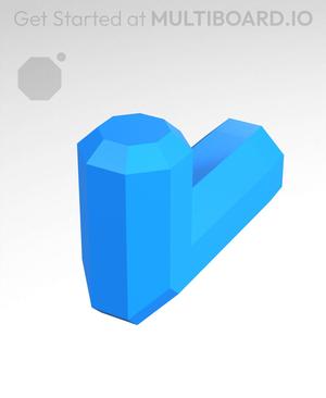 20x12·5 mm Hook (Friction-Fit Insert)