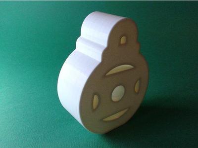 Christmas ball (with a flat) nestable box (v1)