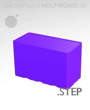 4x2x2·5 - Multibin Insert - STEP Remixing File
