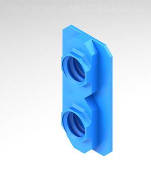 6.25 mm - Dual Bolt-Lock - VHB Tape Mount