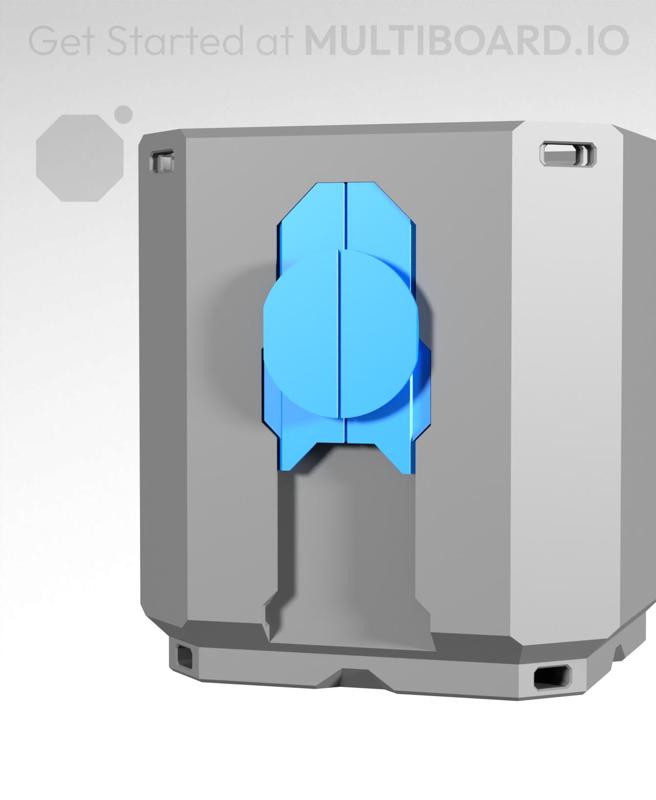 Offset Lite Multipoint - OX Rail Pop-In