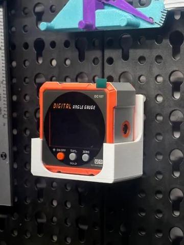 DC107 Digital Angle Finder Mount for Lidl Parkside Pegboard   