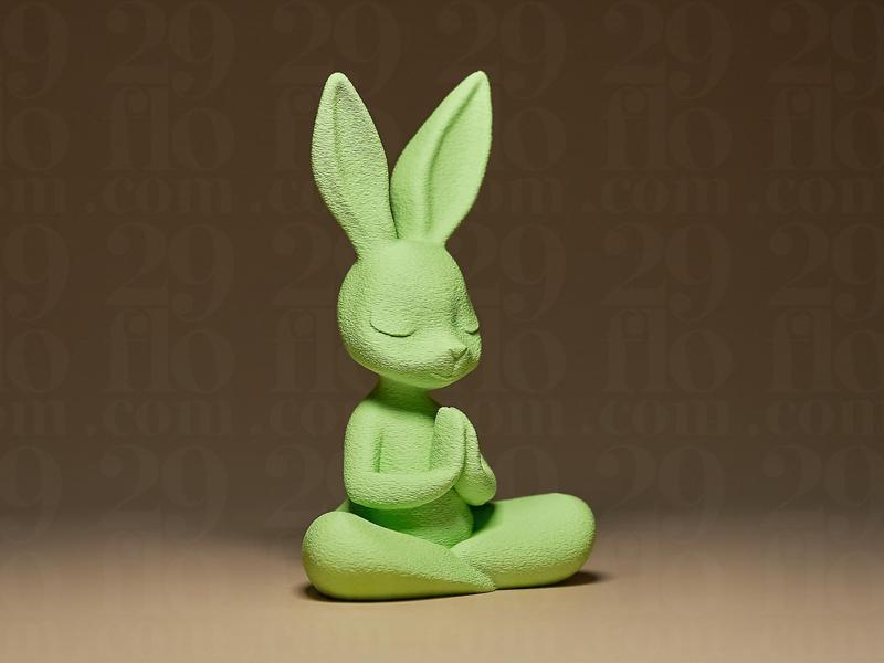 Meditating Bunny