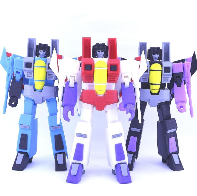 G1 TRANSFORMERS STARSCREAM THUNDERCRAKER SKYWARP