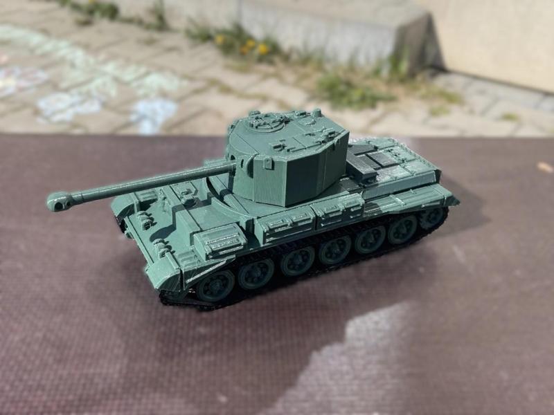 Cruiser Mk VIII Challenger tank 1/72