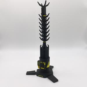 Helldivers 2 Tesla Tower / Videogame Electricity Shock Prop Cosplay Decoration Multicolored