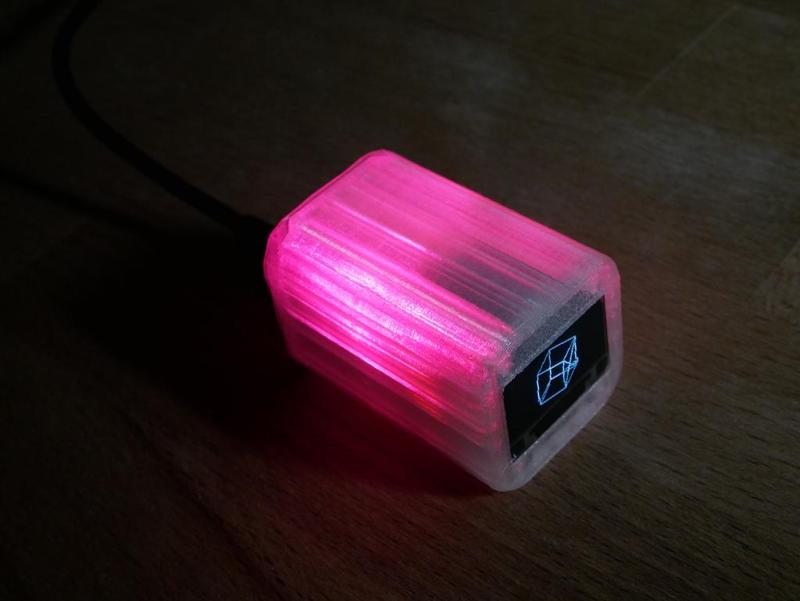 OLED Display and Desk Decoration Cube/ Arduino Nano & neopixel & SSD1306