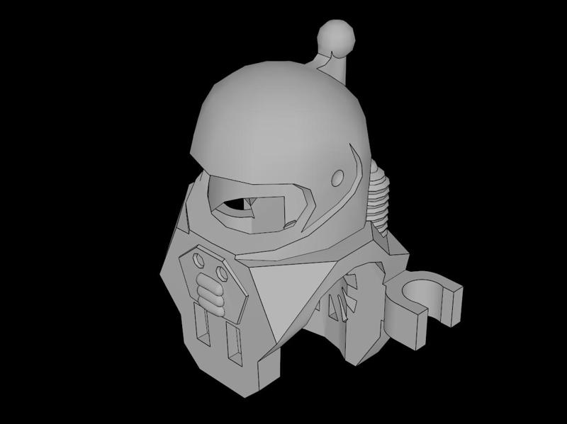 Lego Compatible (6088.dat) Minifig Helmet with Underwater Antenna and Clips