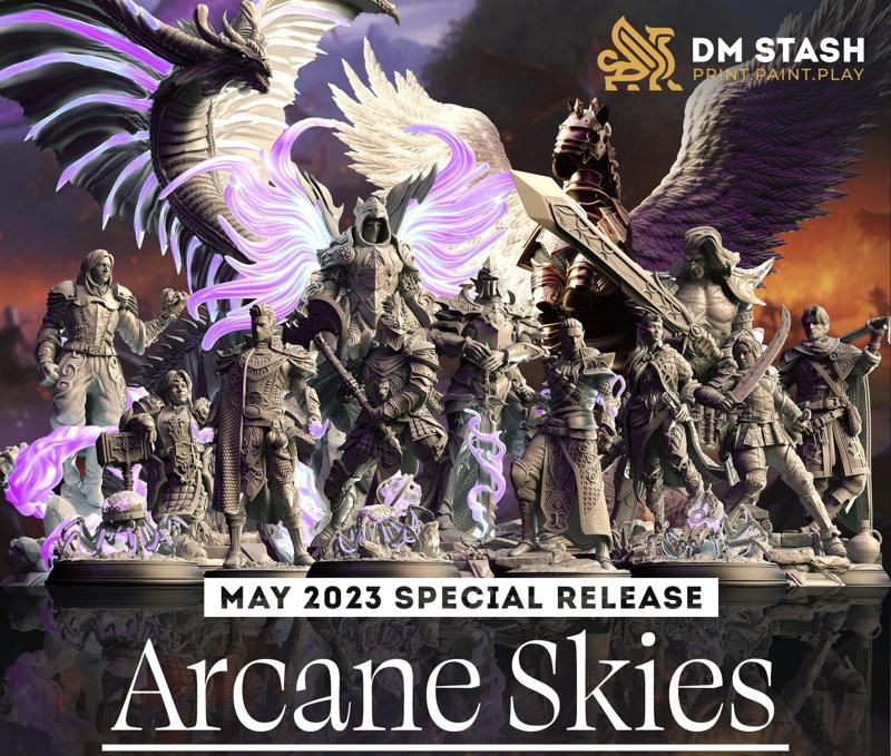 Arcane Skies (DM Stash May '23 Bundle)