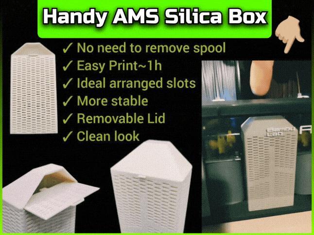 Desiccant Container for AMS -Handy Silica Dry Box 