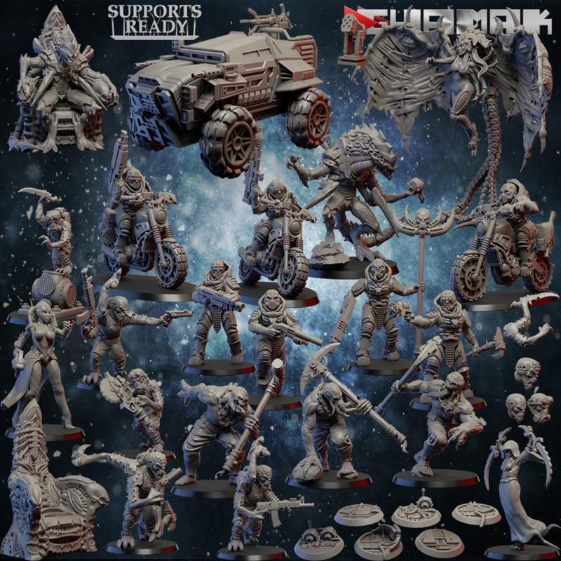 The Cult army support ready