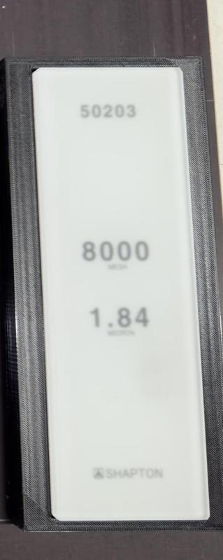 Holder for Shapton Glass Sharpening stones