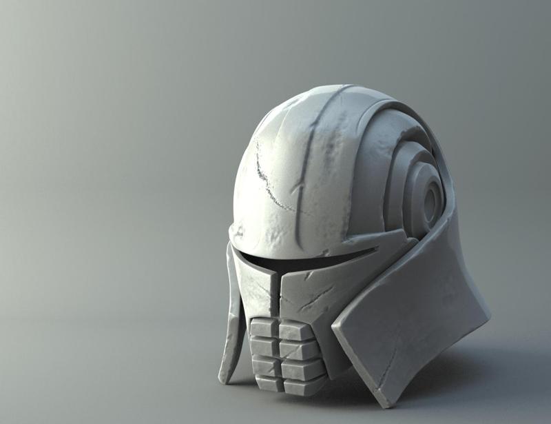Star Wars Starkiller helmet