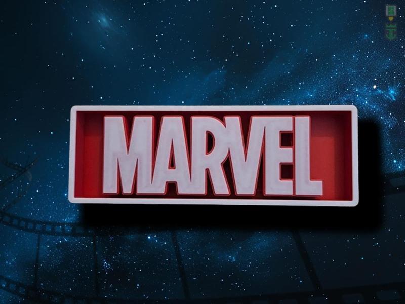 Marvel Cinema Film Room Sign Box