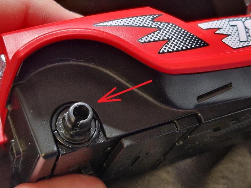 Playmobil RC car wheel hub replacement