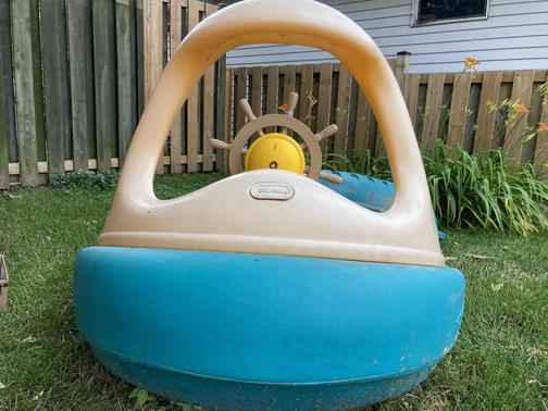 Pirate Ship's Wheel for Little Tikes sandbox