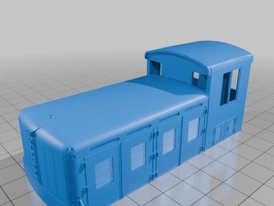 converted diesel steam locomotive h0