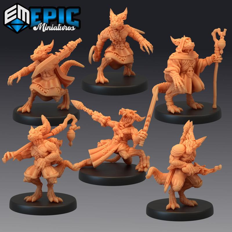 Kobold Tribe Set / Dragon Servant / Dragonkin Collection