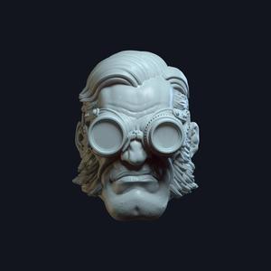 Dex v4 Action Figure Head