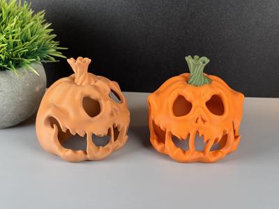 Horror Pumpkin Hollowed Out